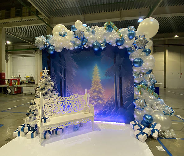 Фотозона зимняя сказка