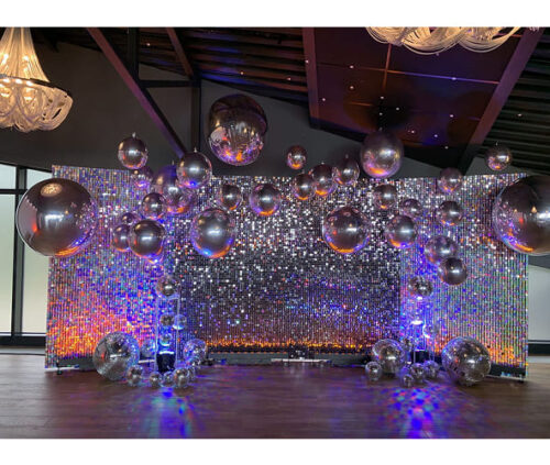 Фотозона новогоднее серебро