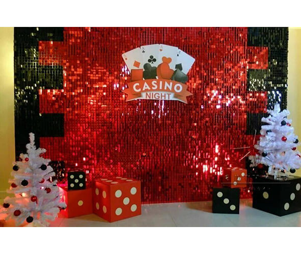 Новогодняя фотозона казино