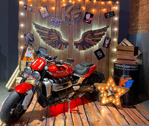 Фотозона из массива