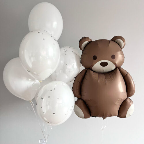 Шарики с Мишкой